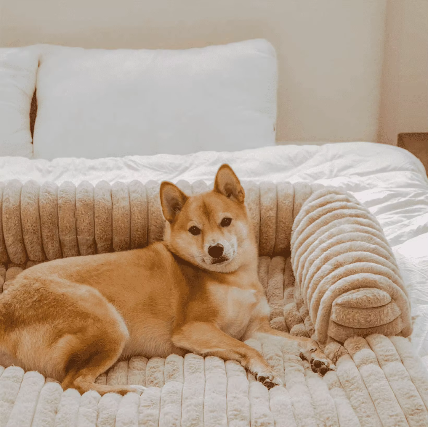Fluffy Sofa Blanket Bolster Dog Mat Couch Cover