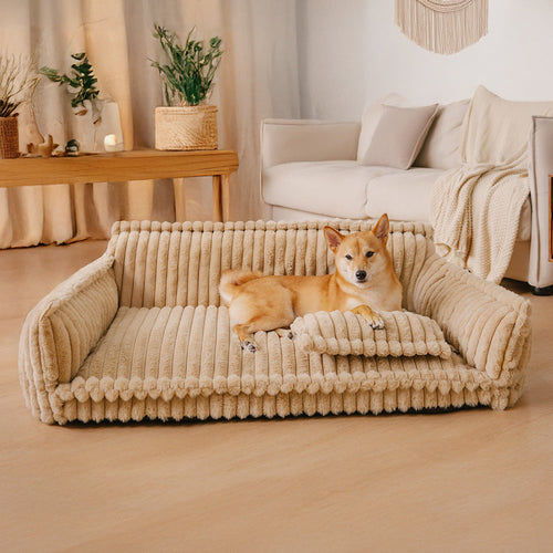 Snoozy Dream – Orthopedic & Washable Dog Sofa Bed for Ultimate Comfort