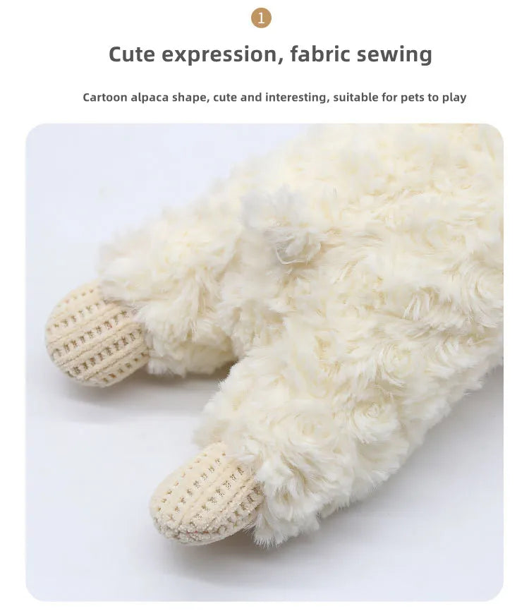 Lamb Chop™ Plush Dog Toy – Your Pup’s Favorite Snuggle & Play Buddy!