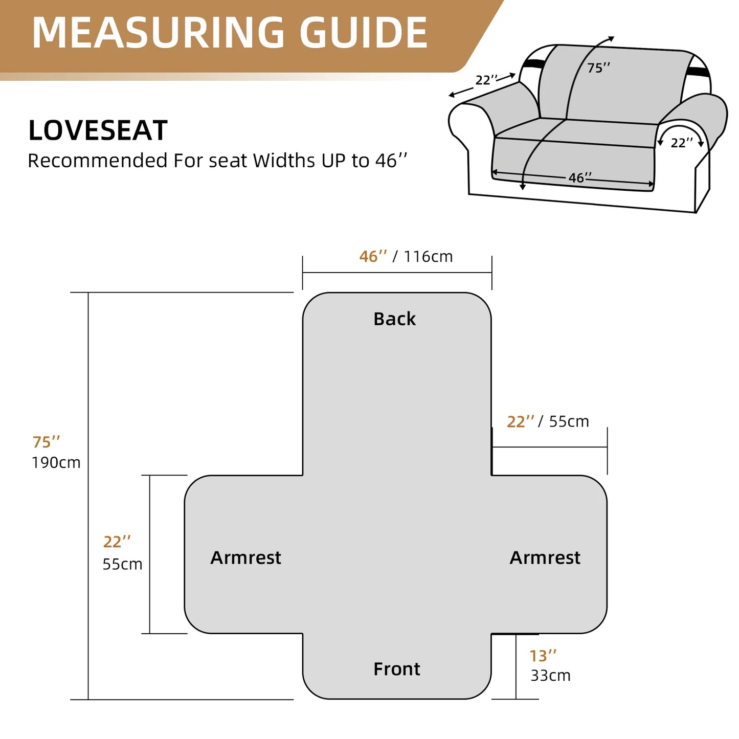 Ultimate Couch Protector – Water-Repellent & Reversible