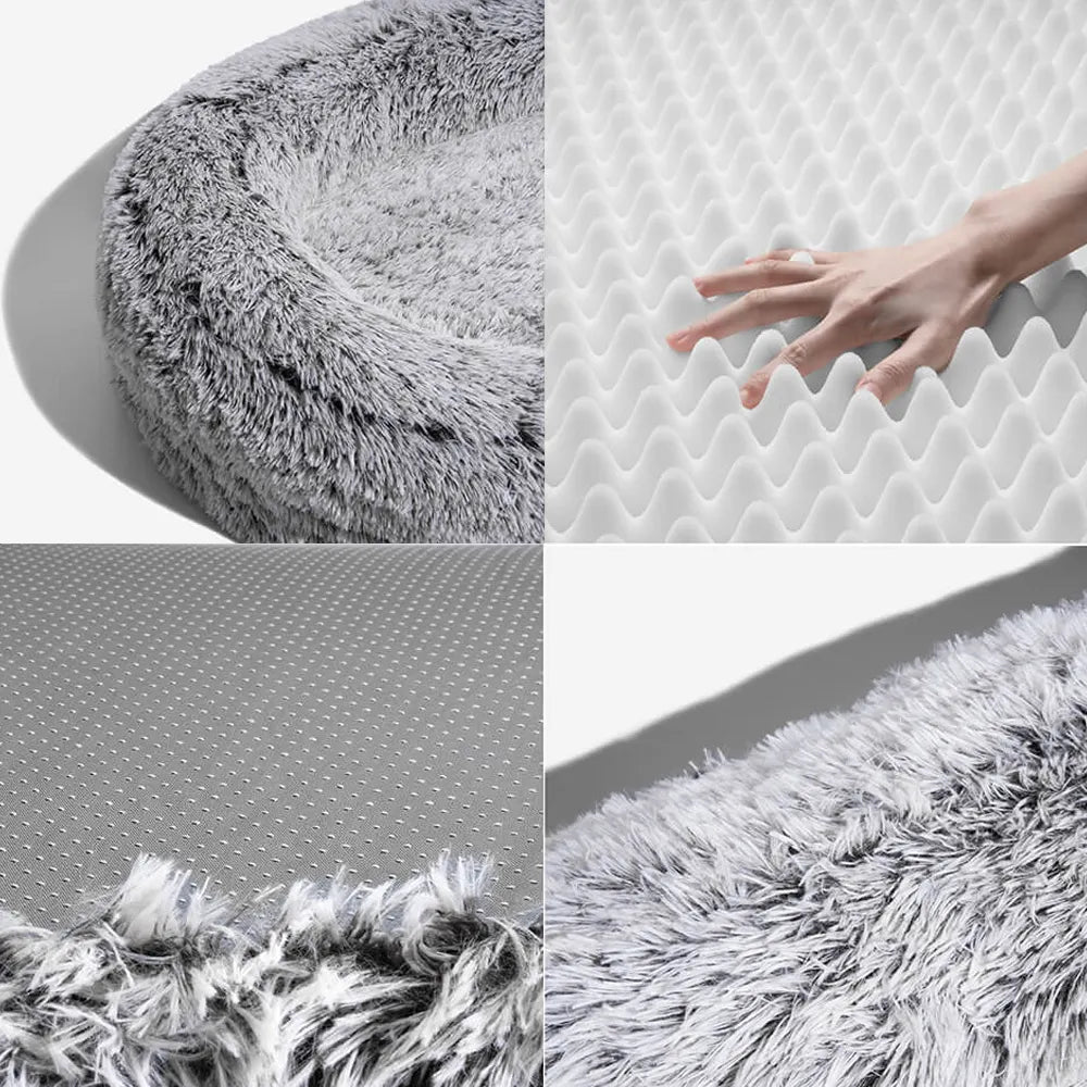 Luxury Super Large Sleep Deeper Oval Bed Human Dog Bed