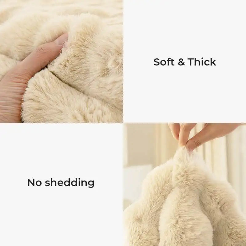 Waterproof Fluffy Soft Furniture Protector Couch Cover-EverDry