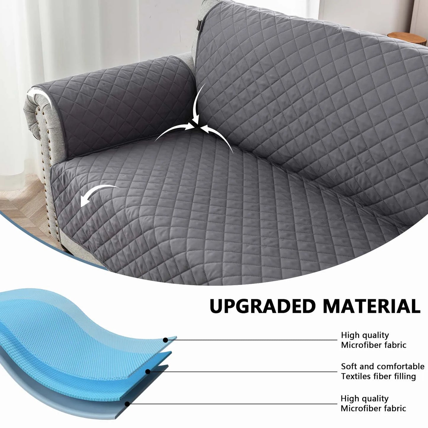 Ultimate Couch Protector – Water-Repellent & Reversible