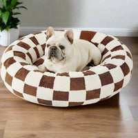 Brown Checkered