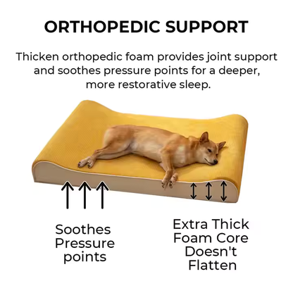 Luxurious Nobility Orthopedic Dog Lounge – Royal Comfort & Joint Support in One