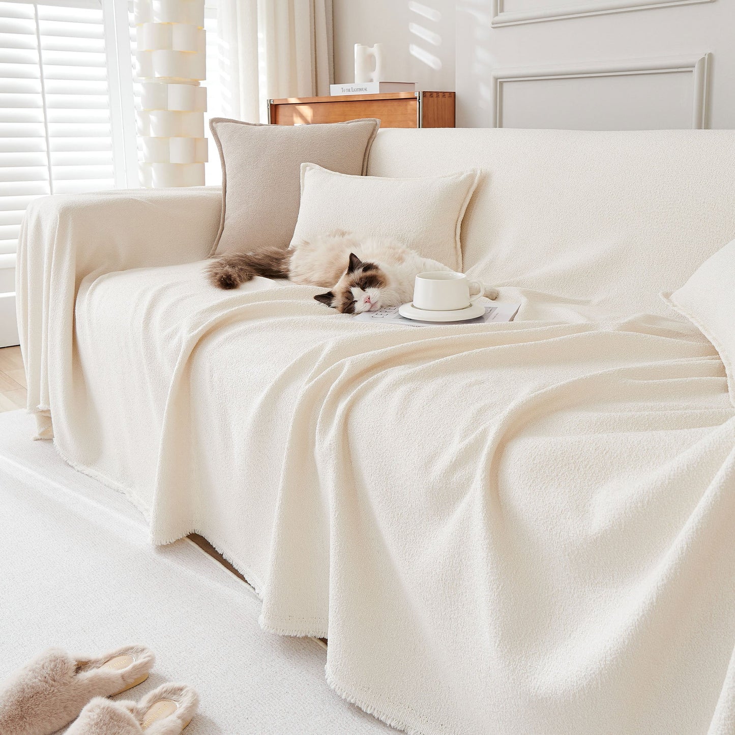 Waterproof Anti-Slip AquaLux Sofa/Couch Cover for Pet Owners