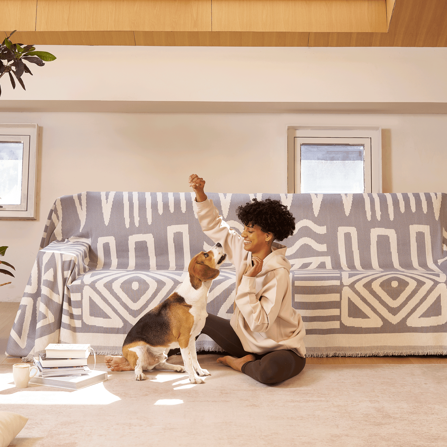 Geometric Boho Style Sofa/Couch Cover - Limited Time Offer