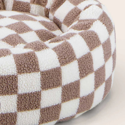 Large Donut Pet Bed - Comfort & Anxiety Relief for Dogs and Cats