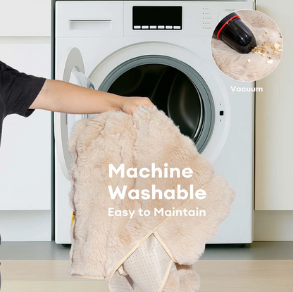 Water-resistant Fluffy Soft Furniture Protector Couch Cover-EverDry