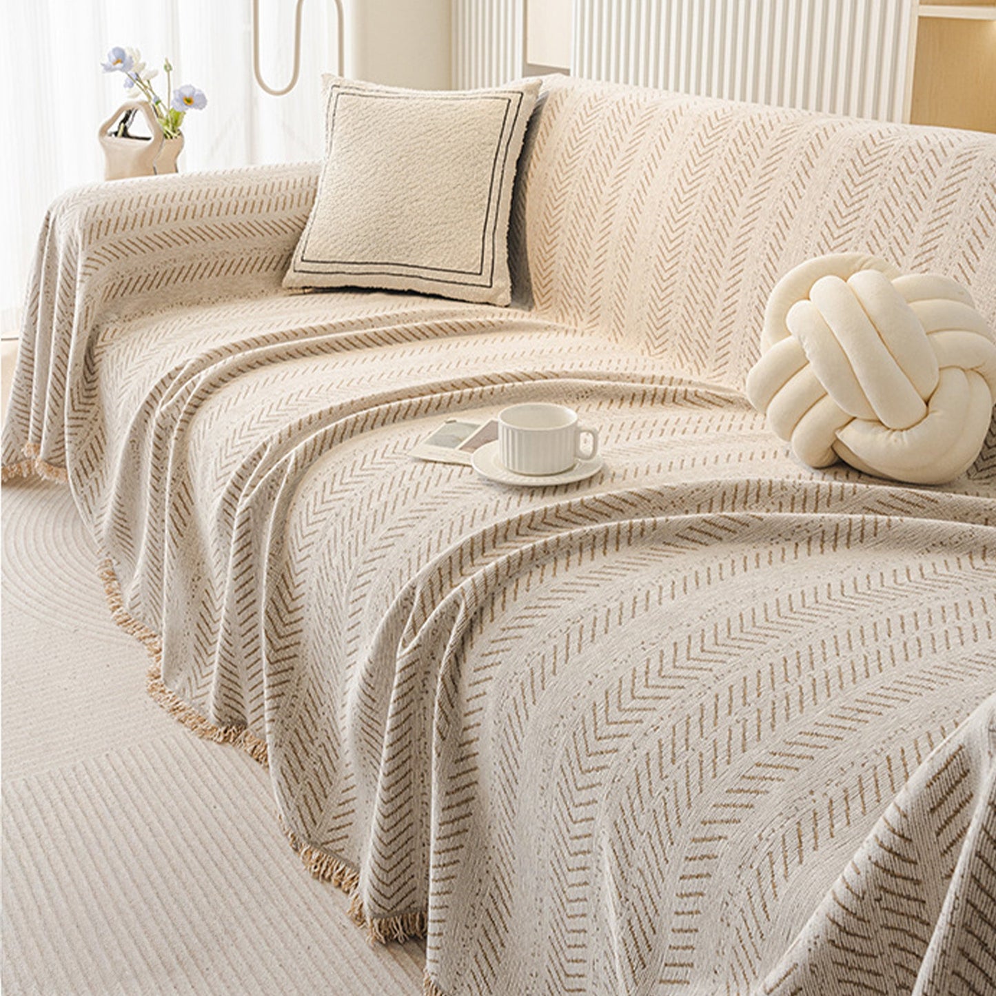 SnuggleTextile Anti-Scratch Washable Sofa Cover