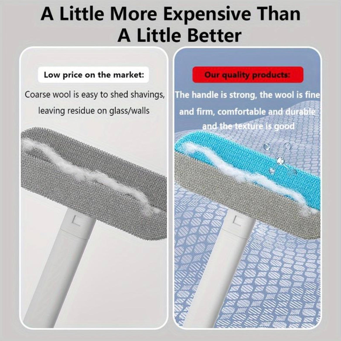 Multi-Functional Pet Hair and Window Cleaner
