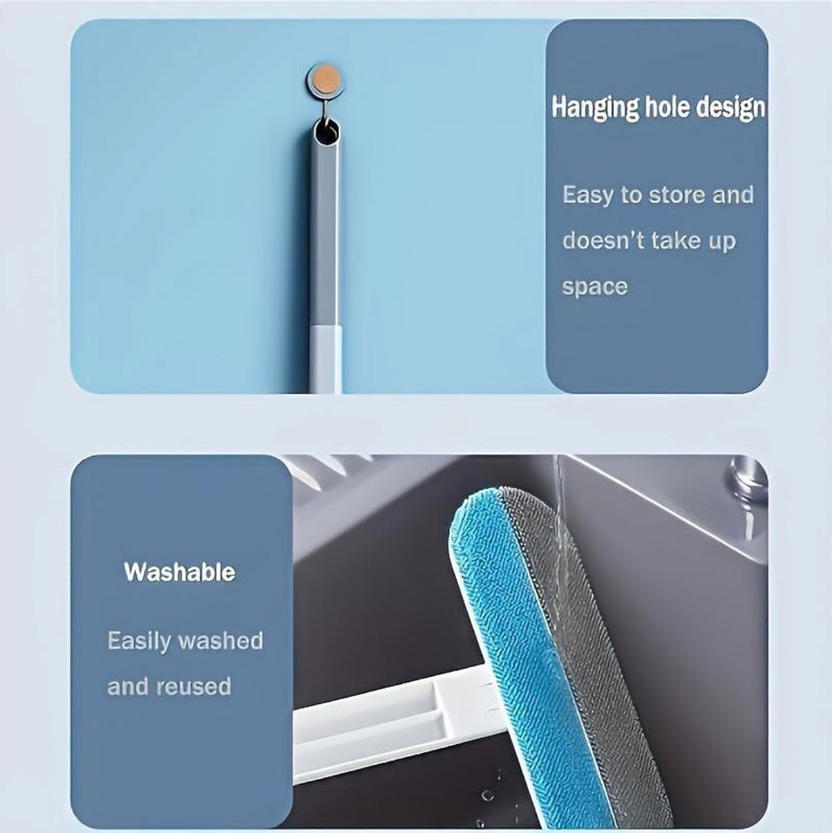 Multi-Functional Pet Hair and Window Cleaner