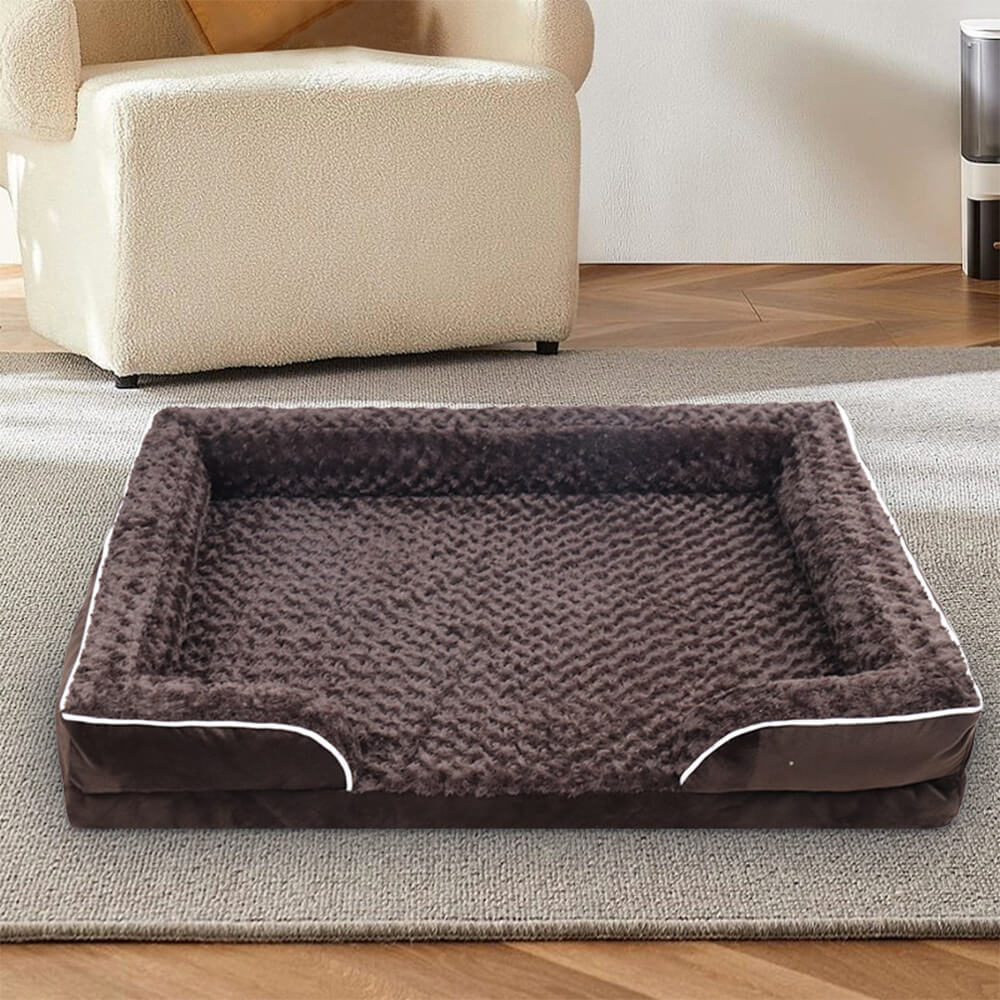 Waterproof Orthopedic Dog Bed with Removable Cover