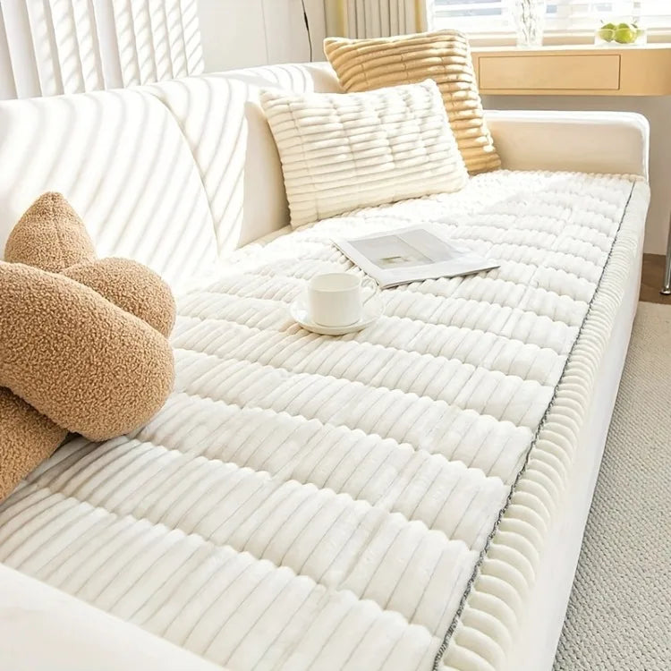 Lazy Soft Flannel Breathable Pet Mat Non-slip Couch Cover