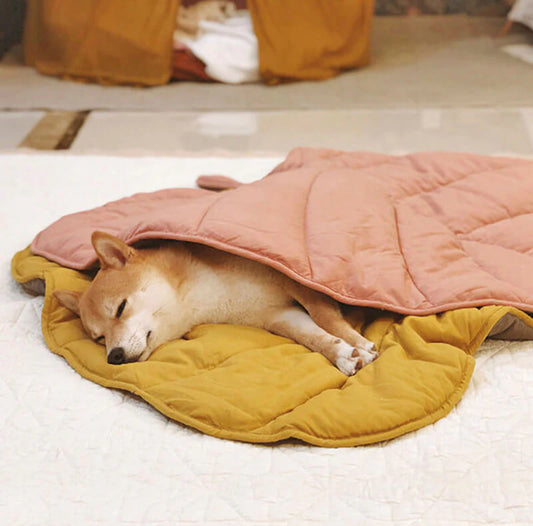 Leaf Shape Dog Blanket