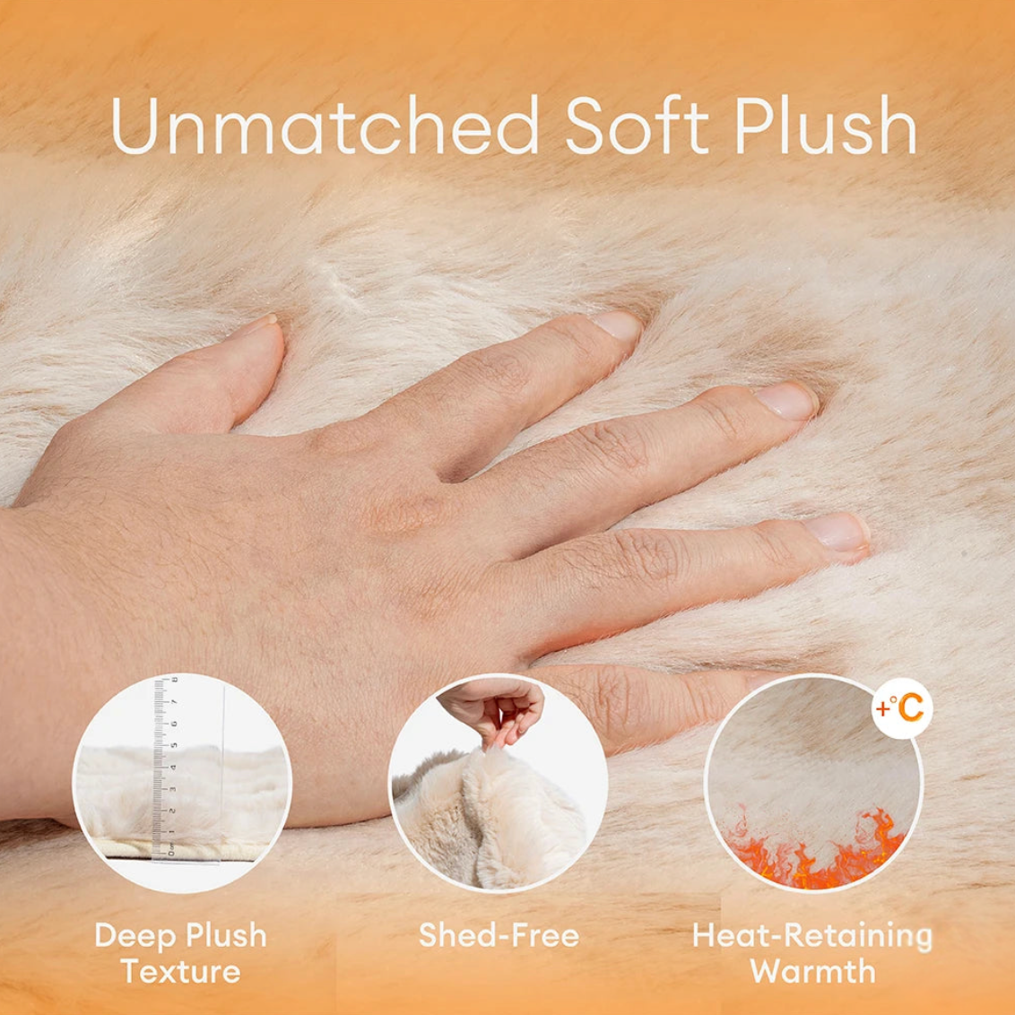 Water-resistant Fluffy Soft Furniture Protector Couch Cover-EverDry