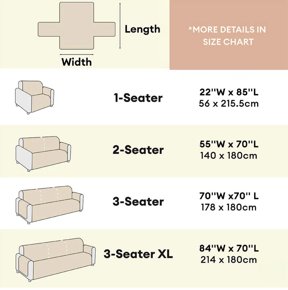 Water-resistant Fluffy Soft Furniture Protector Couch Cover-EverDry