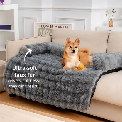 Flauschiges, beruhigendes Hundebett, Sofaschutz, Haustiermatte