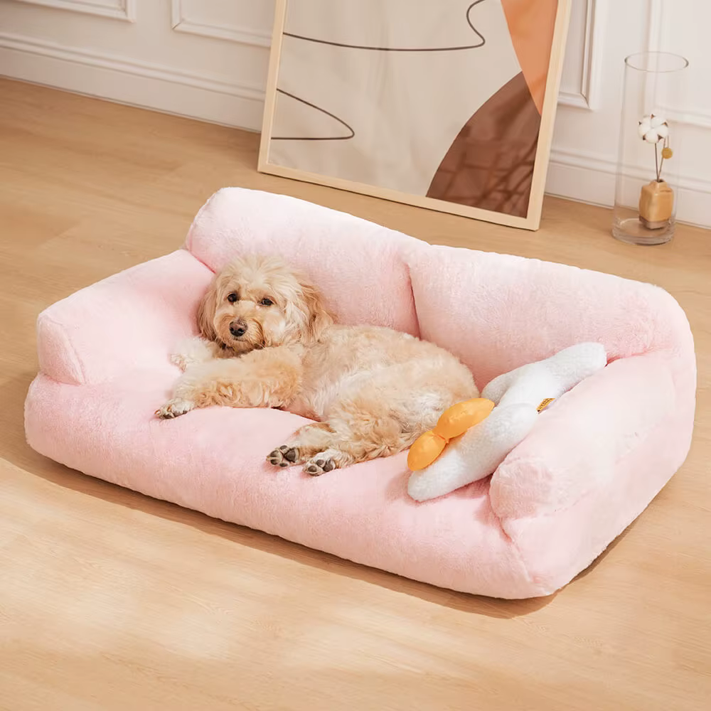 Vintage Leisure Diamond Hunde- und Katzensofabett