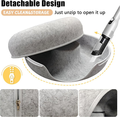 CozyPaws Cat Cave – Dual Bed & Tunnel Hideout for Play and Rest