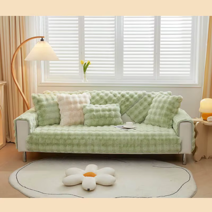 Waterproof Fluffy Soft Furniture Protector Couch Cover-EverDry