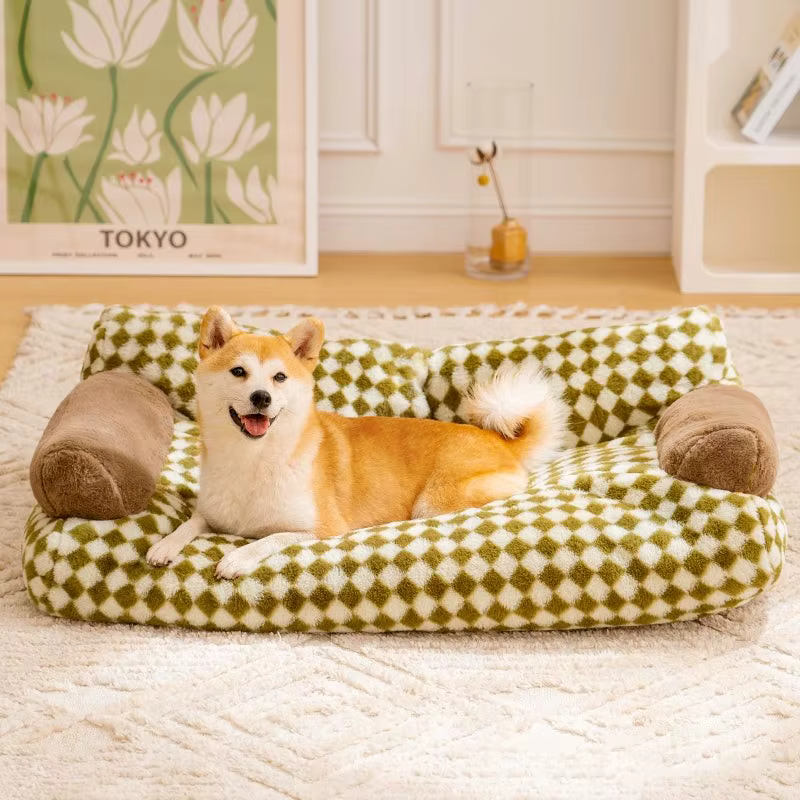 Vintage Leisure Diamond Hunde- und Katzensofabett