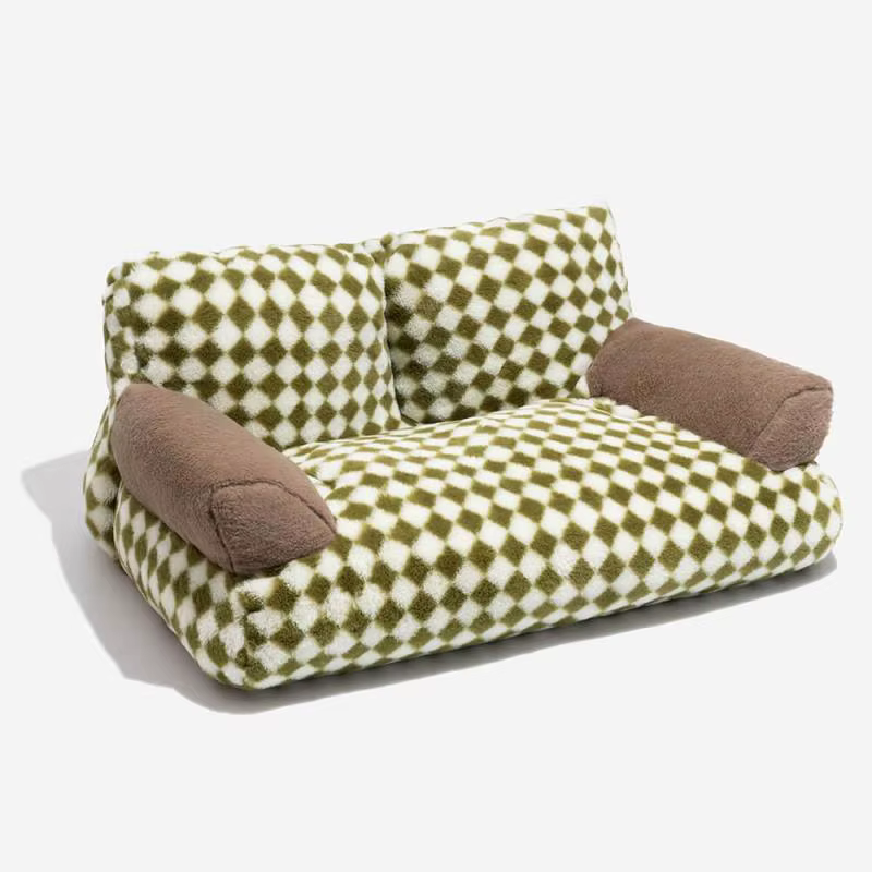 Vintage Leisure Diamond Hunde- und Katzensofabett
