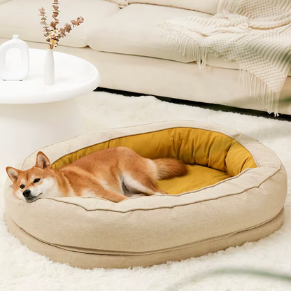 Round Orthopedic Dog Bed