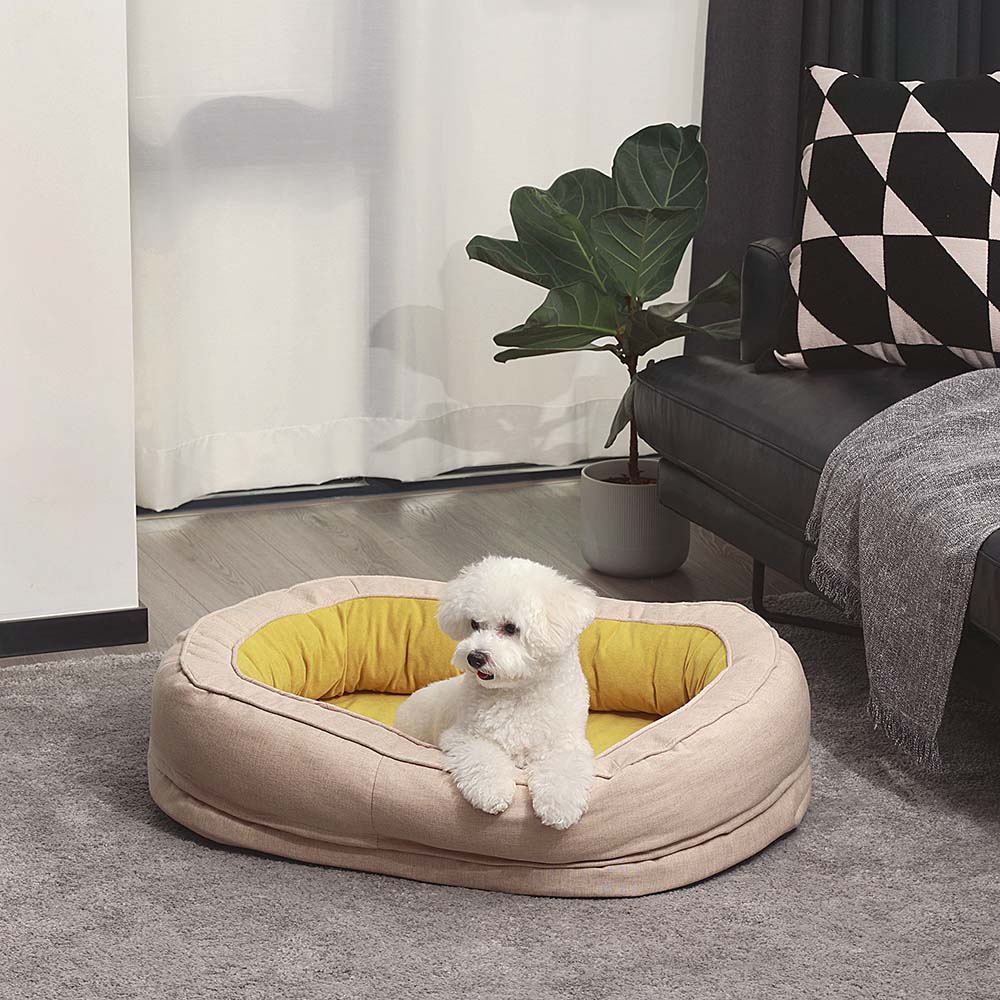 Round Orthopedic Dog Bed