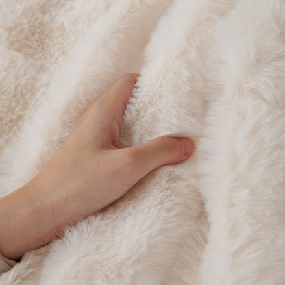 Luxe Ripple Faux Fur Sofa/Couch Cover